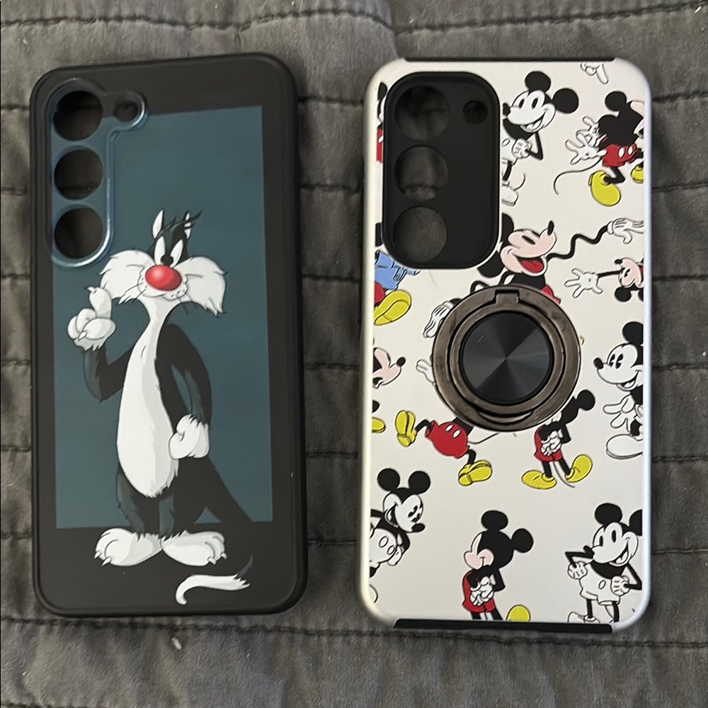 Samsung S23 Cartoon Character Phone Case Set